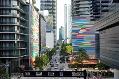 Brickell neighborhood skyline