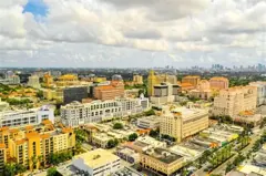 Coral Gables tree-lined streets and Mediterranean architecture